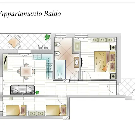 Apartament Casa Miramonti *